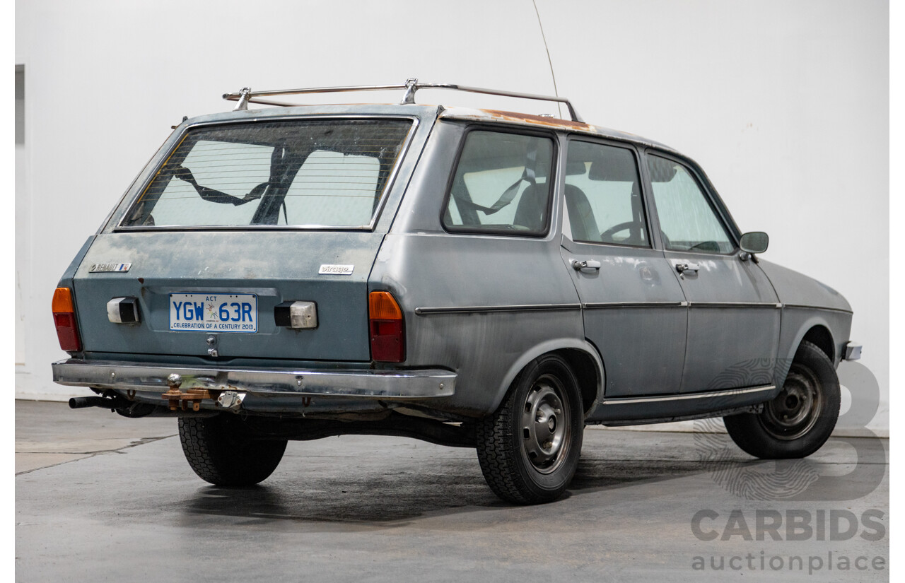 11/1979 Renault Virage 4d Wagon Blue 1.4L