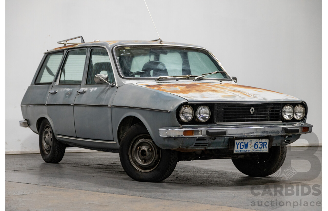 11/1979 Renault Virage 4d Wagon Blue 1.4L