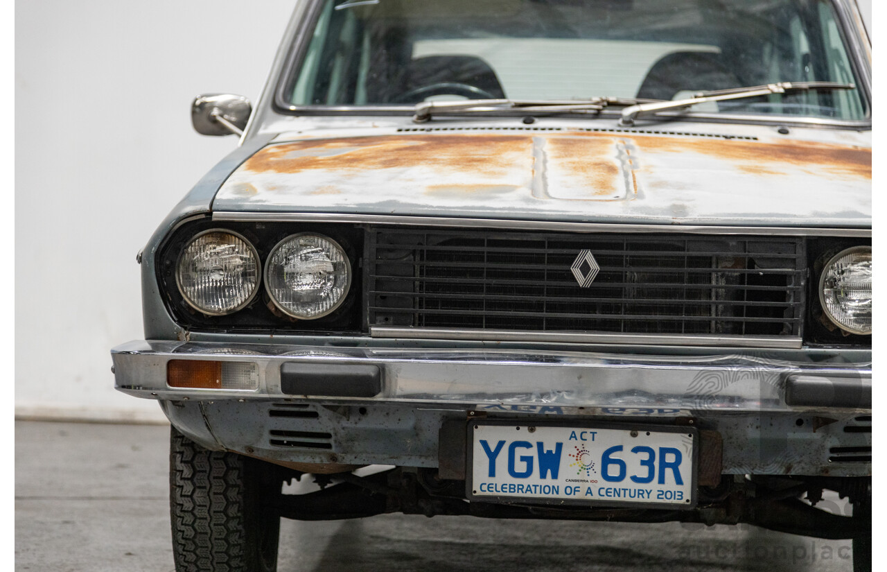 11/1979 Renault Virage 4d Wagon Blue 1.4L