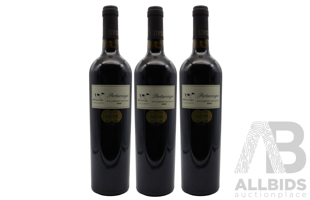 Rifle & Hunt Pertaringa Cabernet Sauvignon Vintage 2014 X 3