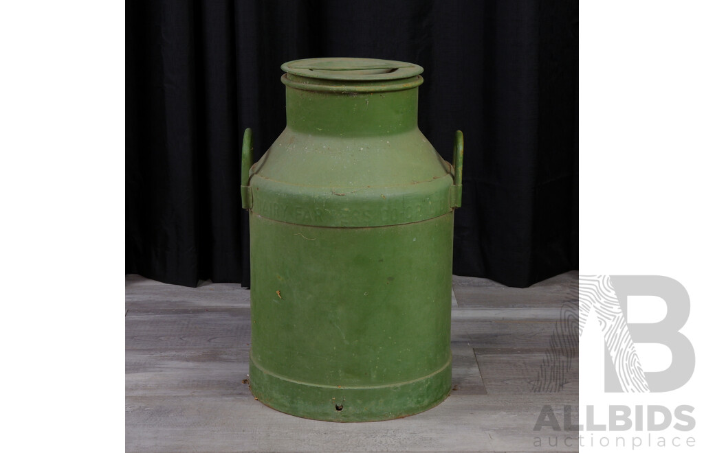 Vintage Dairy Farmers Co Op LTD Milk Churn