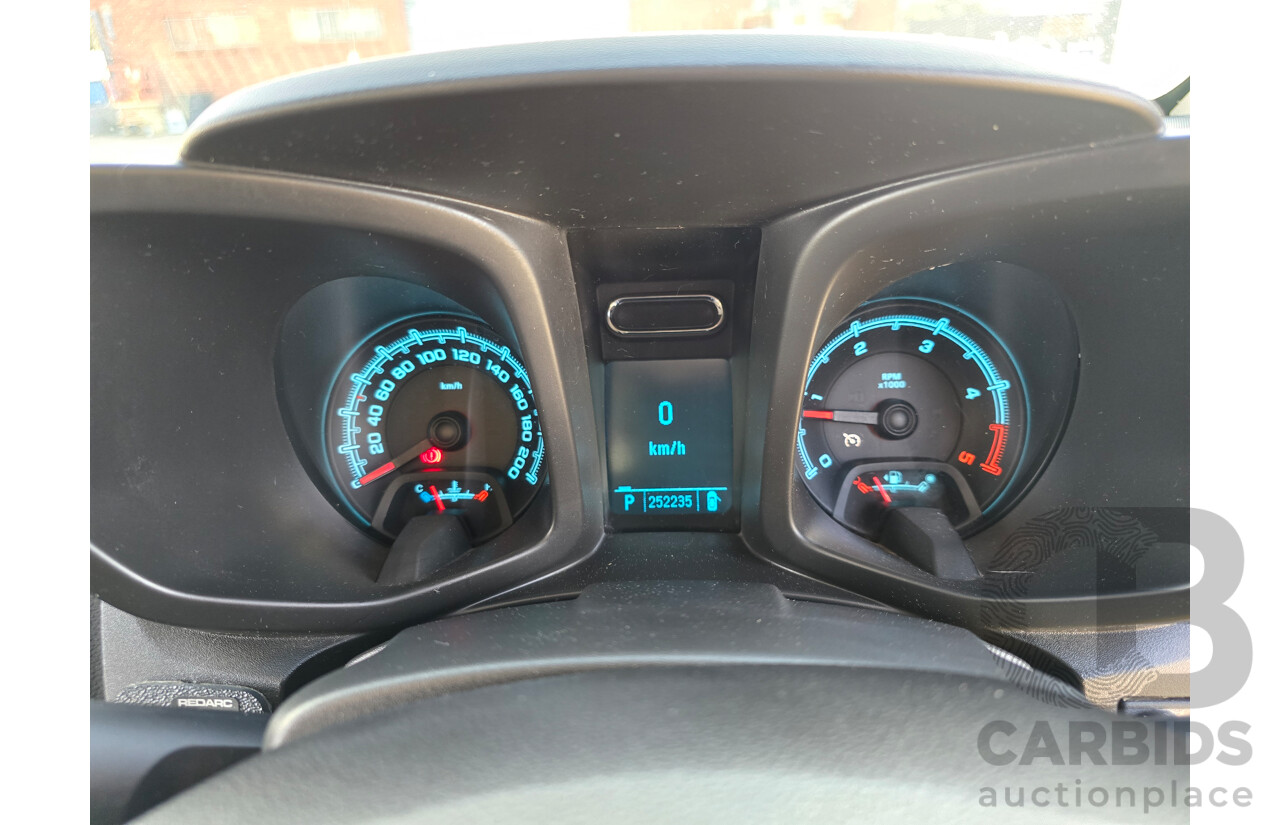 12/2012 Holden Colorado 7 LTZ (4x4) RG 4d Wagon Blue Mountain Metallic Turbo Diesel 2.8L - 7 Seater