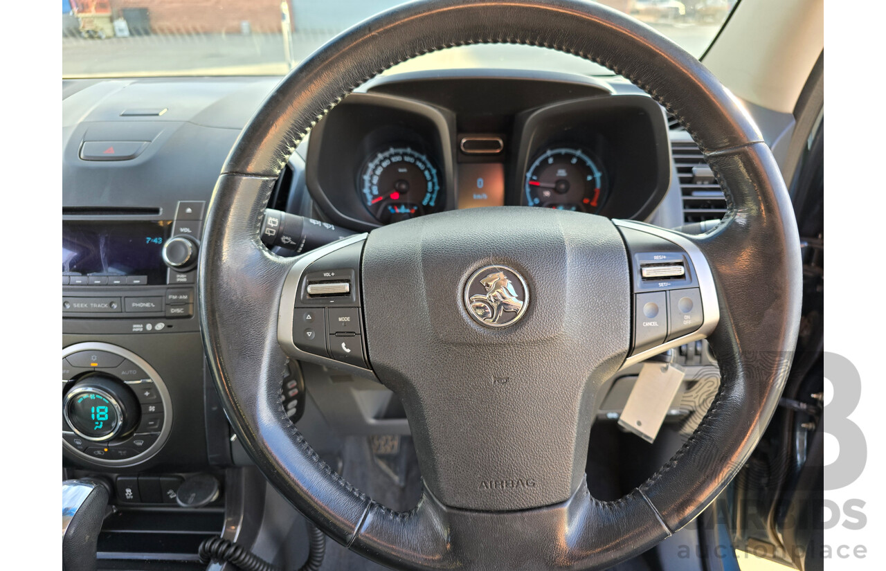 12/2012 Holden Colorado 7 LTZ (4x4) RG 4d Wagon Blue Mountain Metallic Turbo Diesel 2.8L - 7 Seater