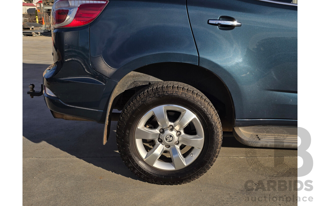 12/2012 Holden Colorado 7 LTZ (4x4) RG 4d Wagon Blue Mountain Metallic Turbo Diesel 2.8L - 7 Seater