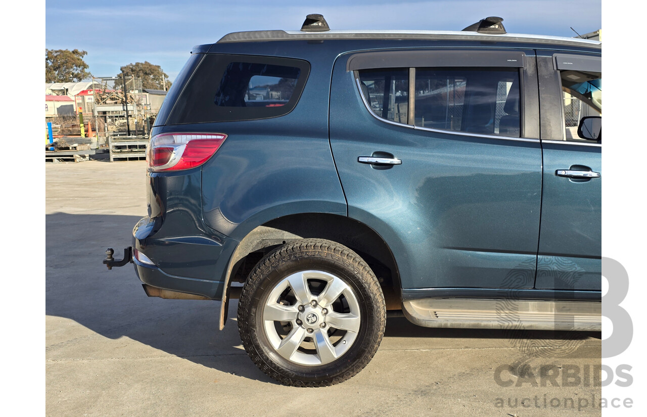 12/2012 Holden Colorado 7 LTZ (4x4) RG 4d Wagon Blue Mountain Metallic Turbo Diesel 2.8L - 7 Seater