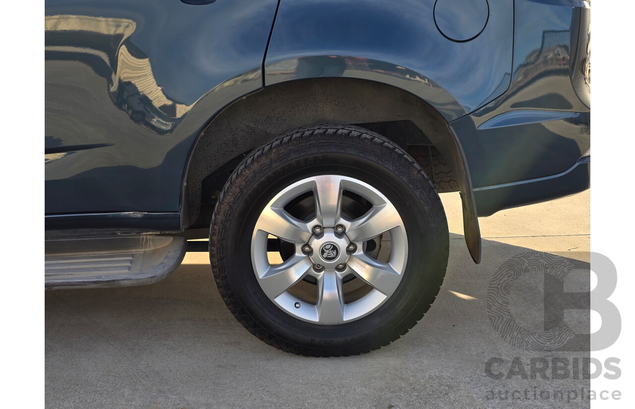 12/2012 Holden Colorado 7 LTZ (4x4) RG 4d Wagon Blue Mountain Metallic Turbo Diesel 2.8L - 7 Seater