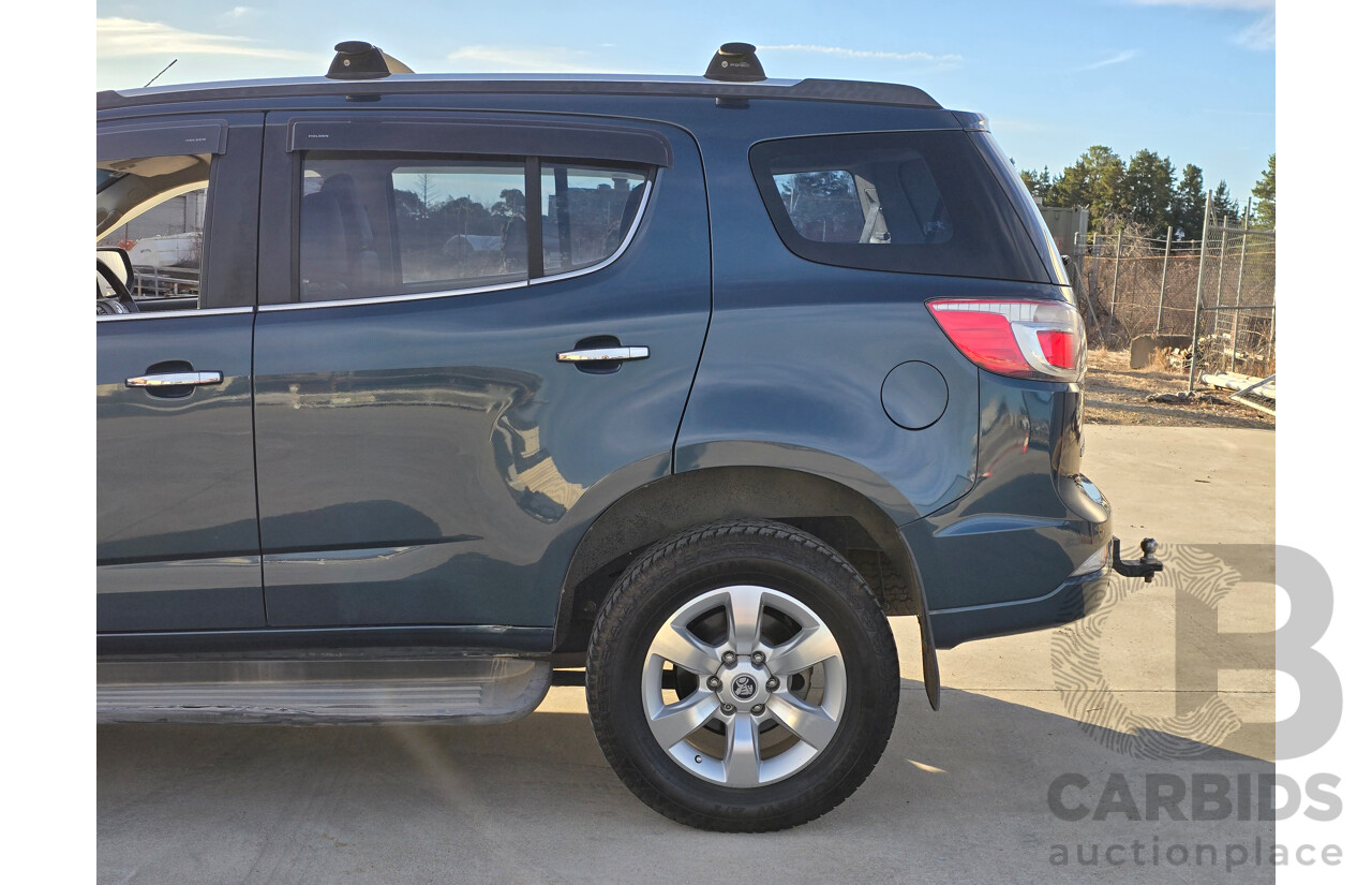 12/2012 Holden Colorado 7 LTZ (4x4) RG 4d Wagon Blue Mountain Metallic Turbo Diesel 2.8L - 7 Seater