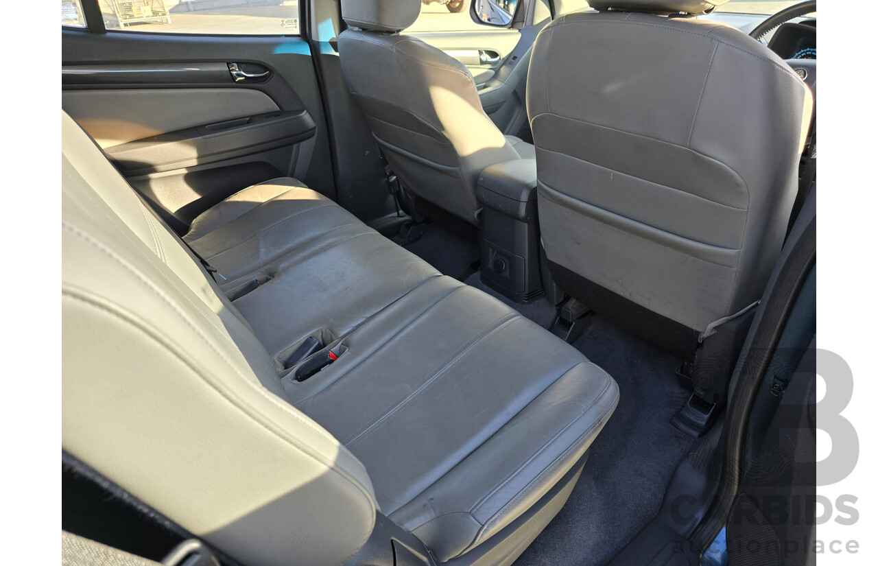 12/2012 Holden Colorado 7 LTZ (4x4) RG 4d Wagon Blue Mountain Metallic Turbo Diesel 2.8L - 7 Seater