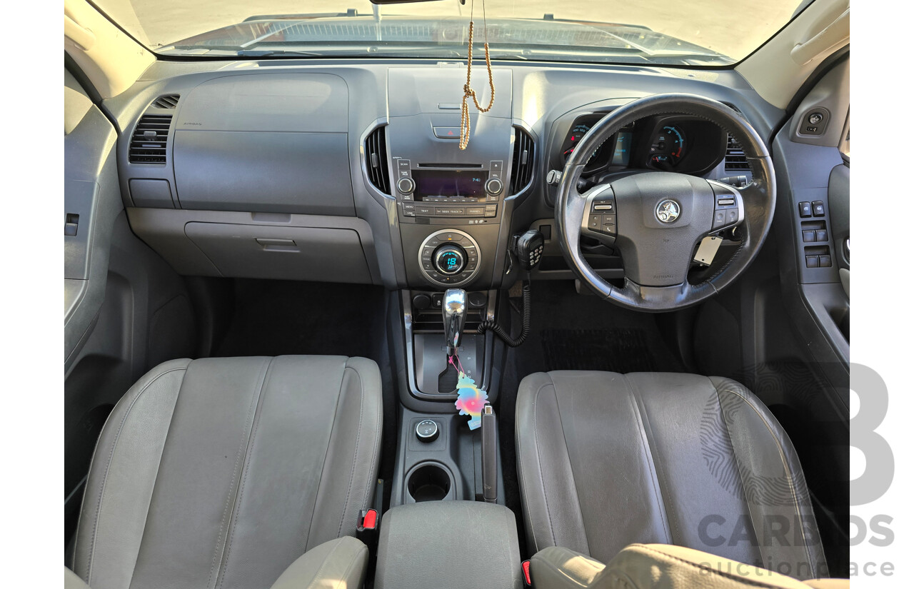 12/2012 Holden Colorado 7 LTZ (4x4) RG 4d Wagon Blue Mountain Metallic Turbo Diesel 2.8L - 7 Seater