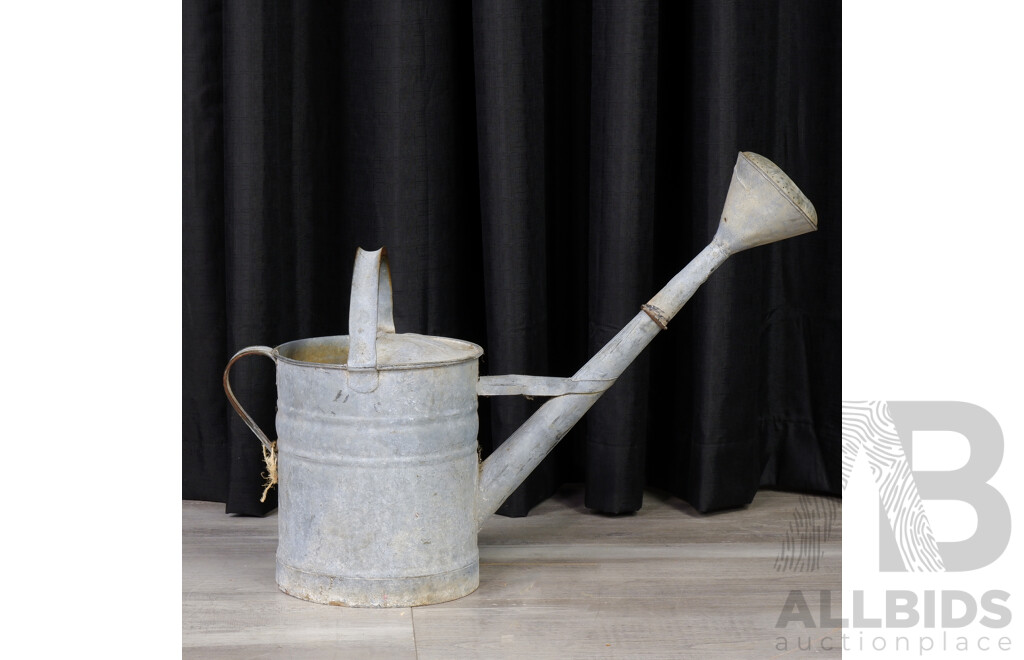 Vintage Galvanize Watering Can