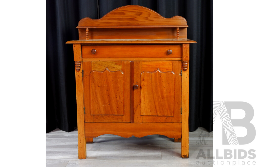 Victorian Cedar Two Door Credenza