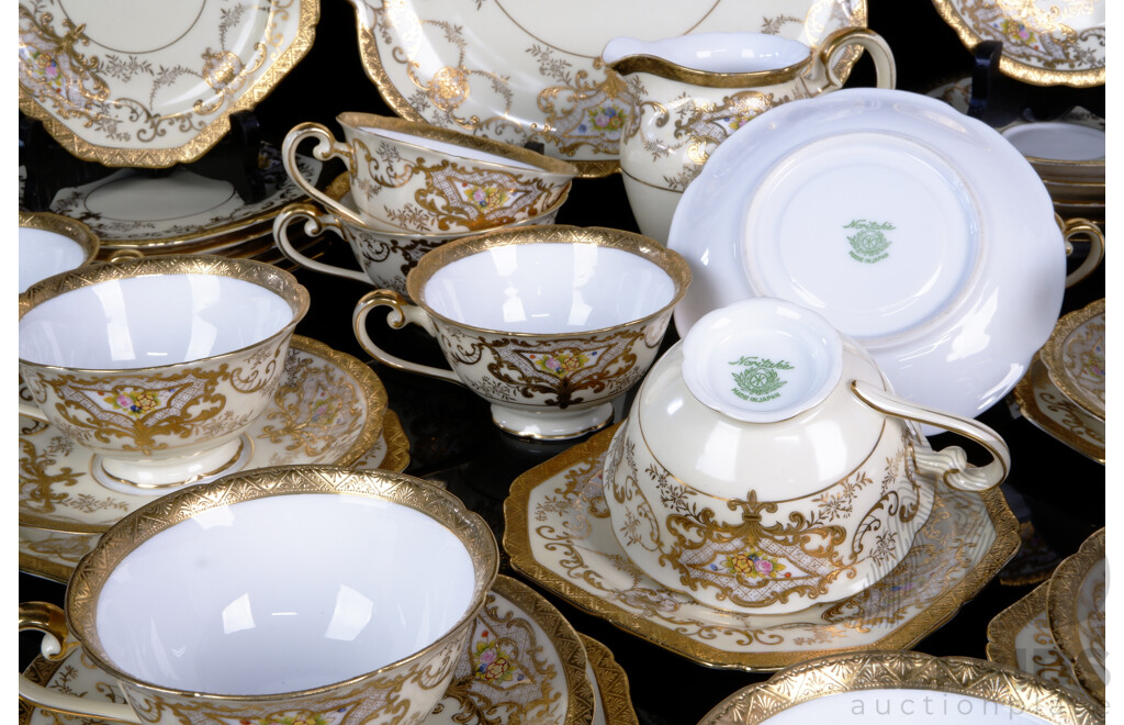 Notitake 38 Piece Porcelain Tea Service