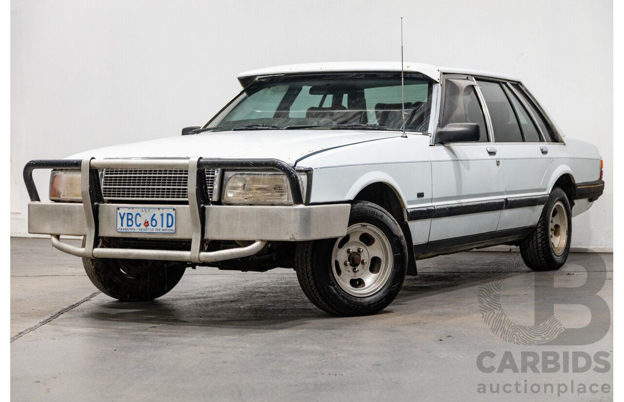 11/1985 Ford Fairlane ZL 4d Sedan White 4.1L