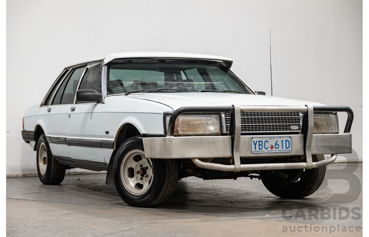 11/1985 Ford Fairlane ZL 4d Sedan White 4.1L