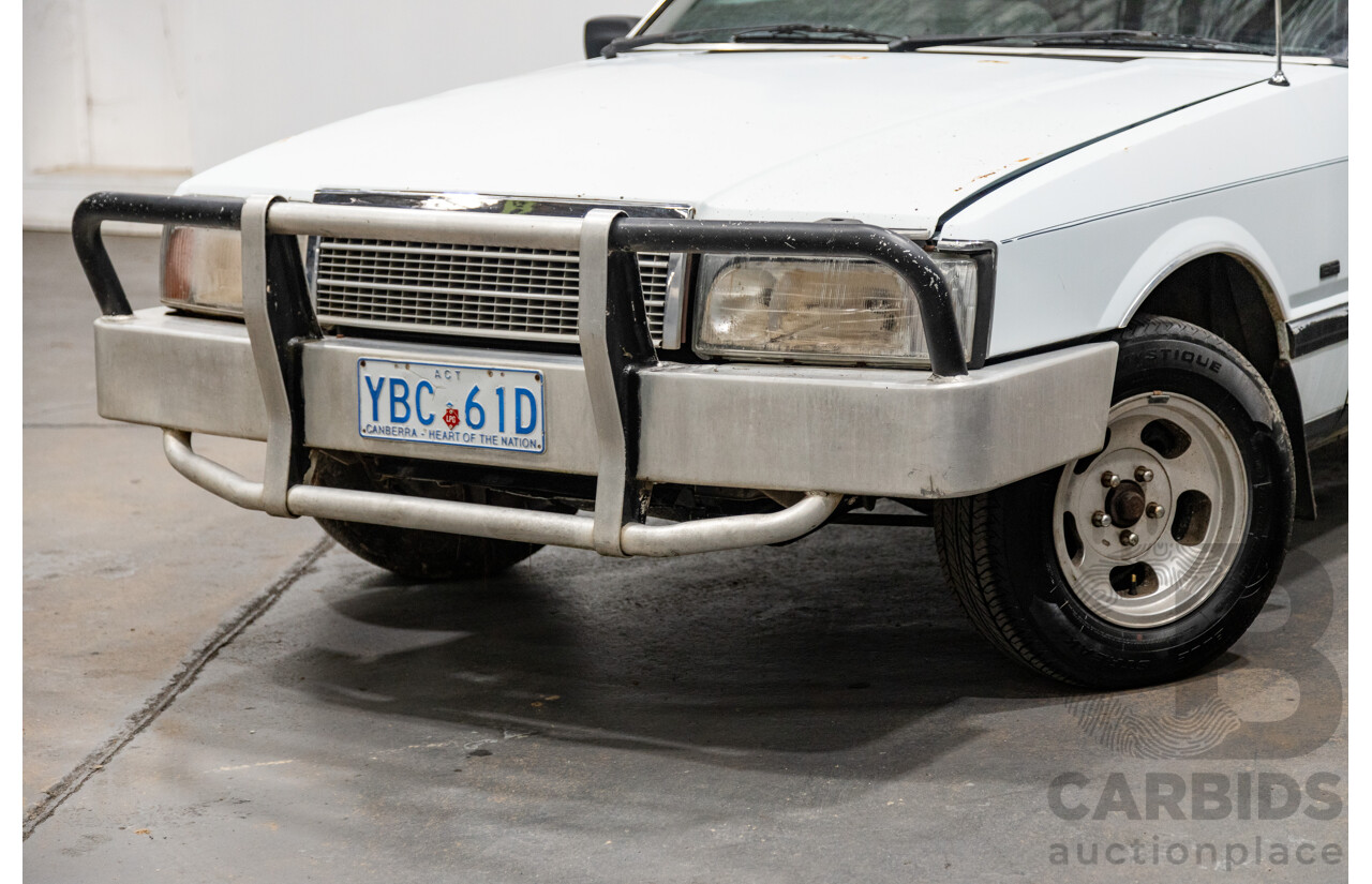 11/1985 Ford Fairlane ZL 4d Sedan White 4.1L