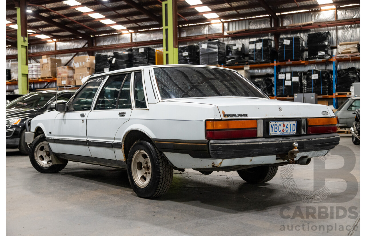 11/1985 Ford Fairlane ZL 4d Sedan White 4.1L