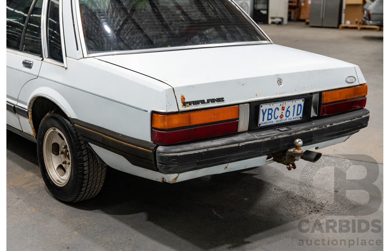 11/1985 Ford Fairlane ZL 4d Sedan White 4.1L