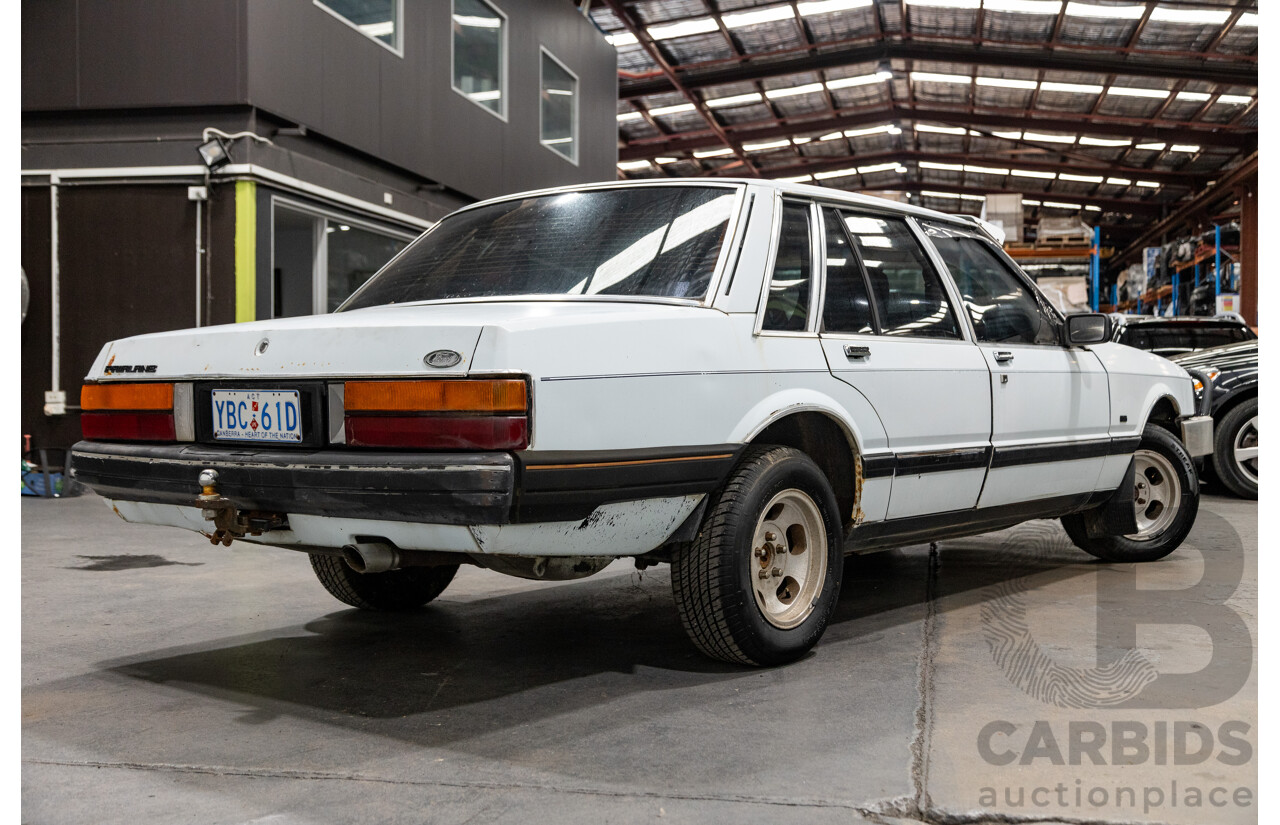 11/1985 Ford Fairlane ZL 4d Sedan White 4.1L