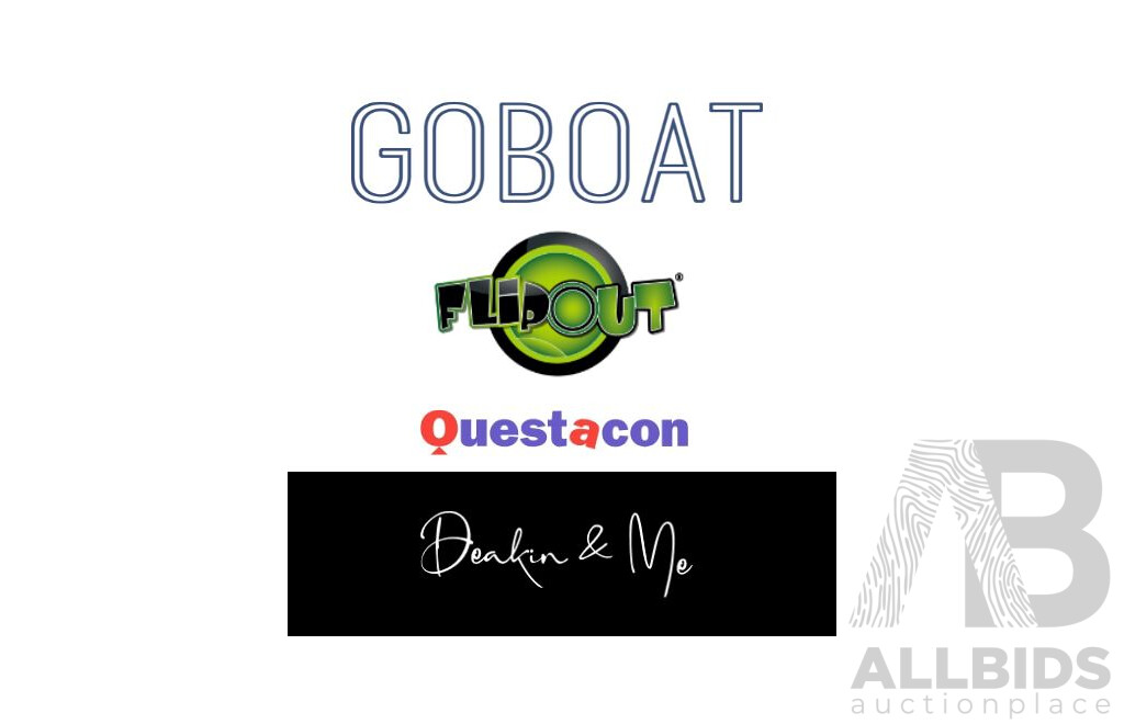 L14 - The Best Day Out for the Family - GoBoat, Questacon, Flipout and Deakin & Me Vouchers