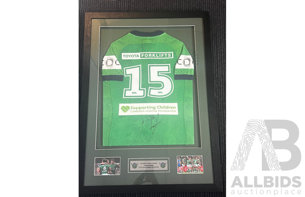 2024 Raiders Framed Jersey