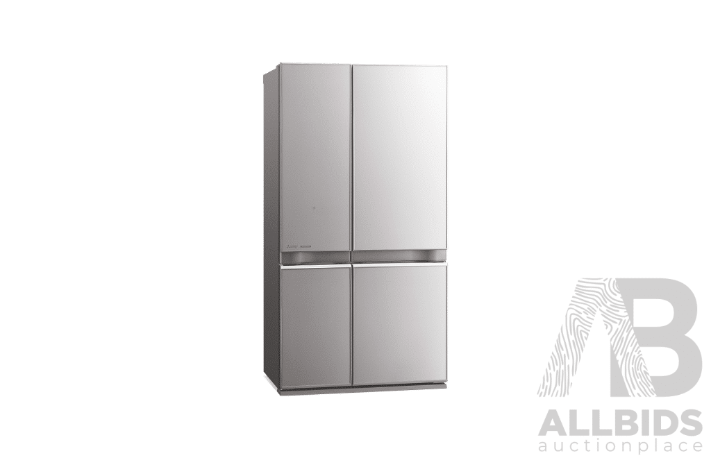 Mitsubishi Glass French Door Fridge