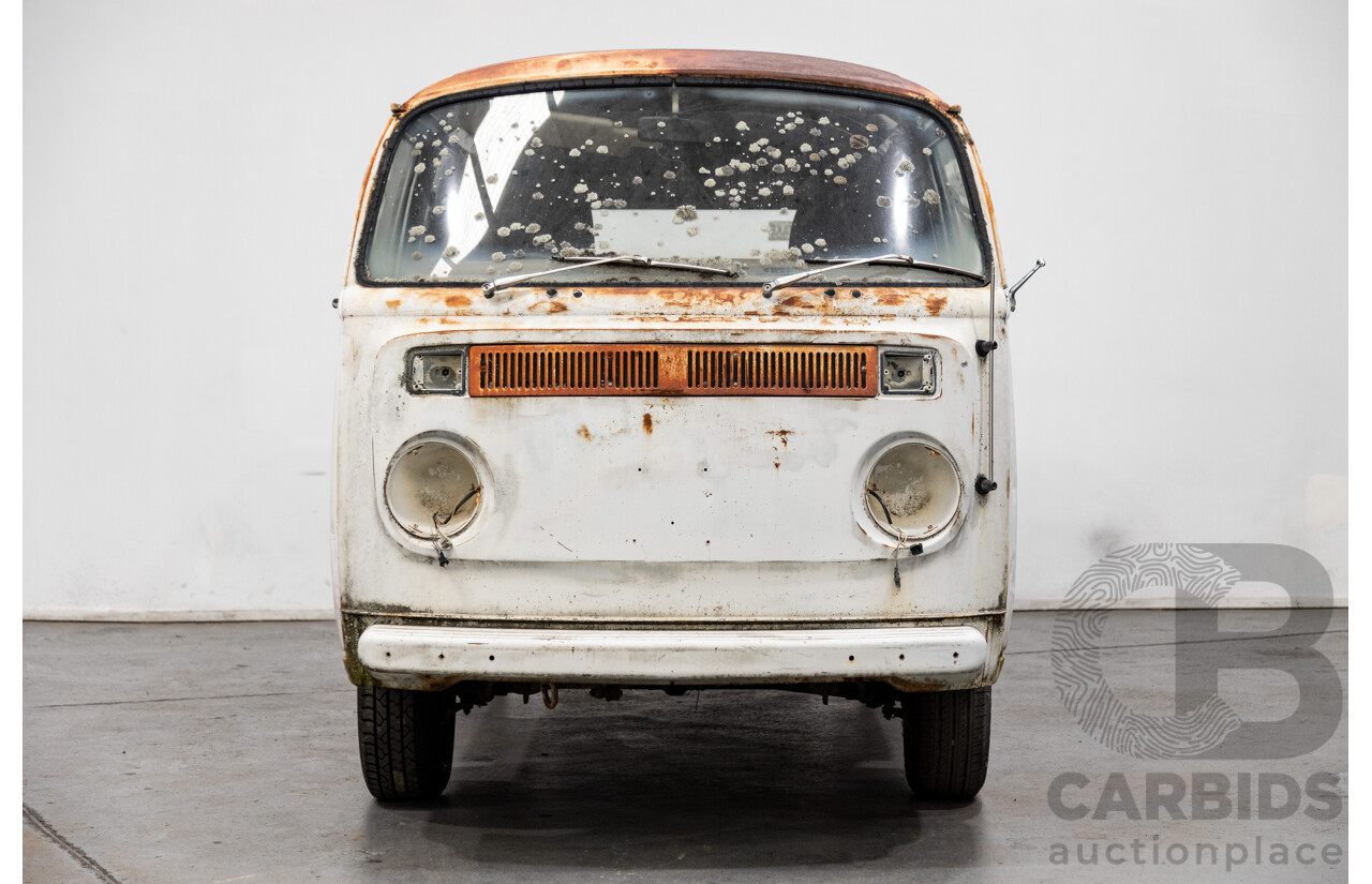 6/1975 Volkswagen Kombi Type 2 T2 Bay Window Van White 1.8L