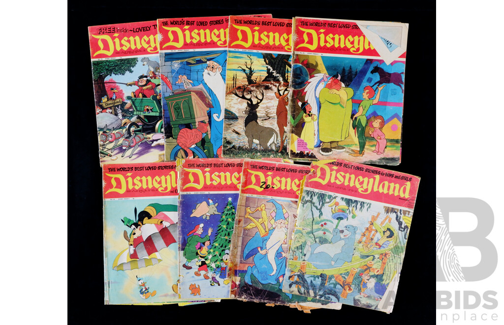 Collection 14 Editions Early to Mid 1970s Disneyland Magazine