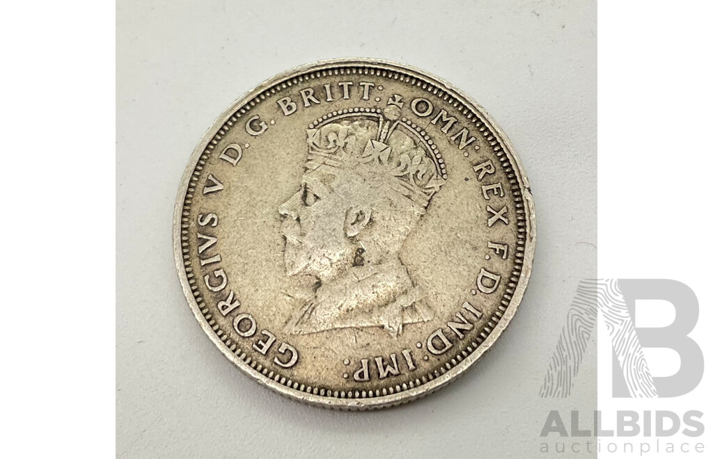 Australian 1927 Commemorative Silver Florin .925