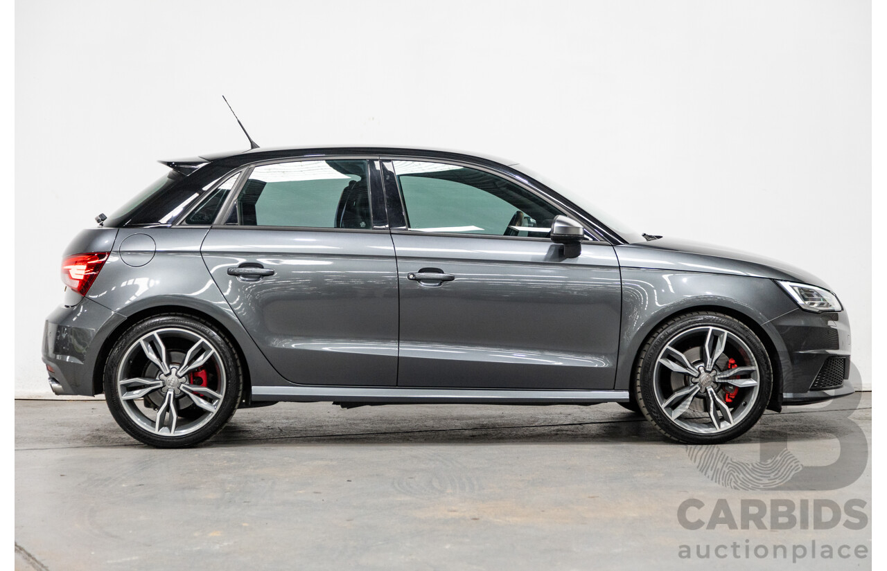 7/2015 Audi S1 Sportback 2.0 TFSI Quattro (AWD) 8X 5d Hatchback Daytona Grey (Brilliant Black Roof) Turbo 2.0L - Stage 1 APR Tuned