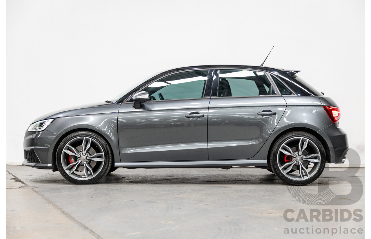 7/2015 Audi S1 Sportback 2.0 TFSI Quattro (AWD) 8X 5d Hatchback Daytona Grey (Brilliant Black Roof) Turbo 2.0L - Stage 1 APR Tuned