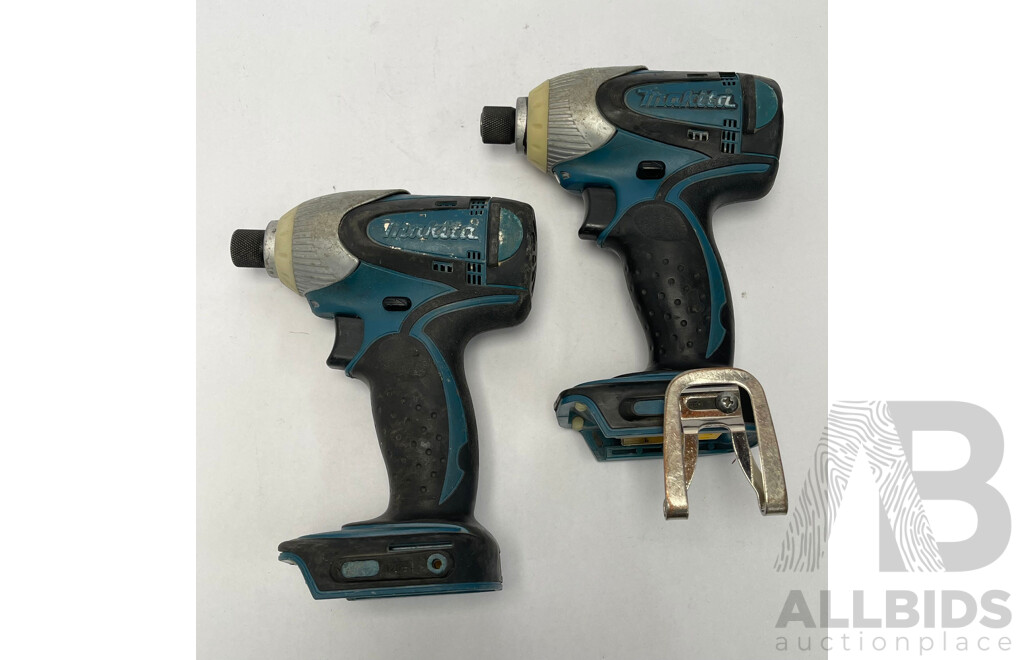 Makita Cordless Brushless Impact Driver - Lot of 2