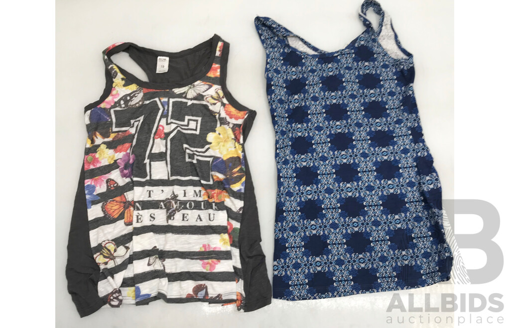 Assorted Now Womens' Singlets - Lot of 2