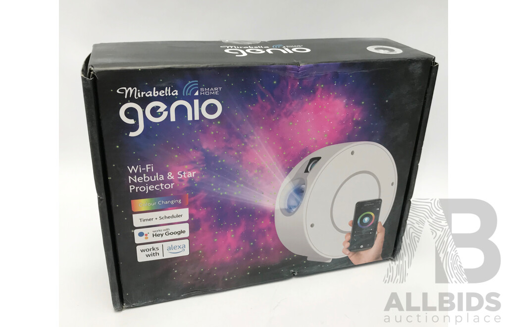 Mirabella Genio Wi-Fi Nebula & Star Projector