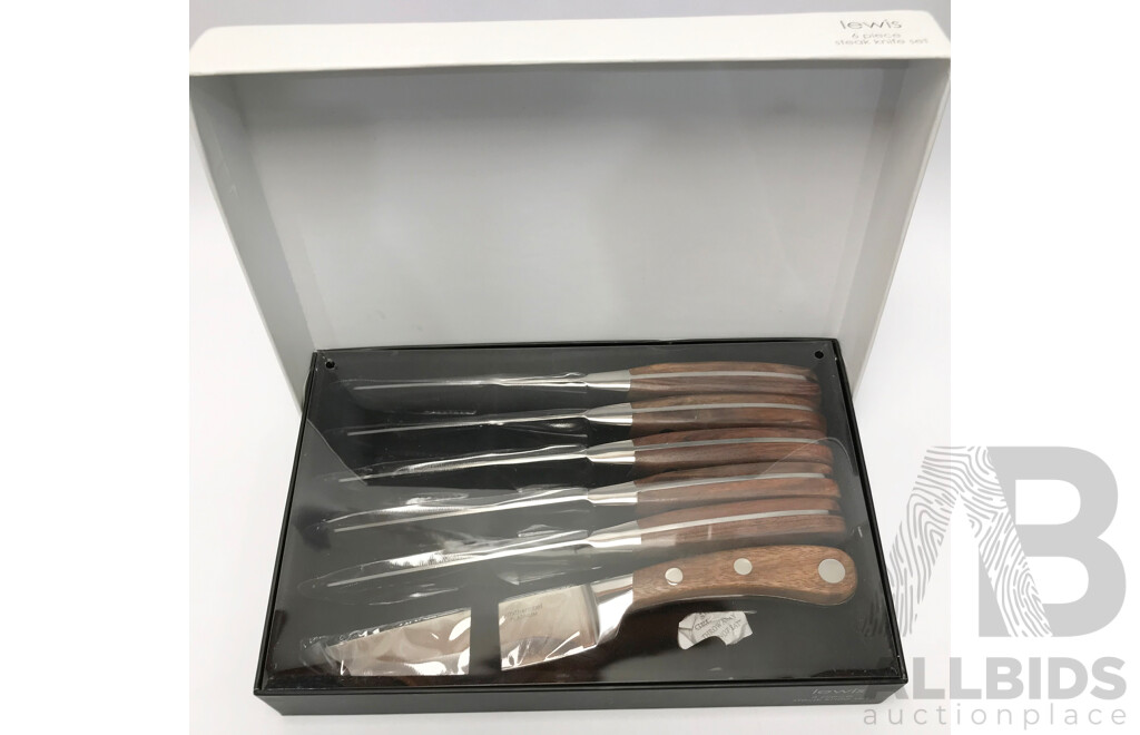 Smith + Nobel Lewis 6-Piece Steak Knife Set