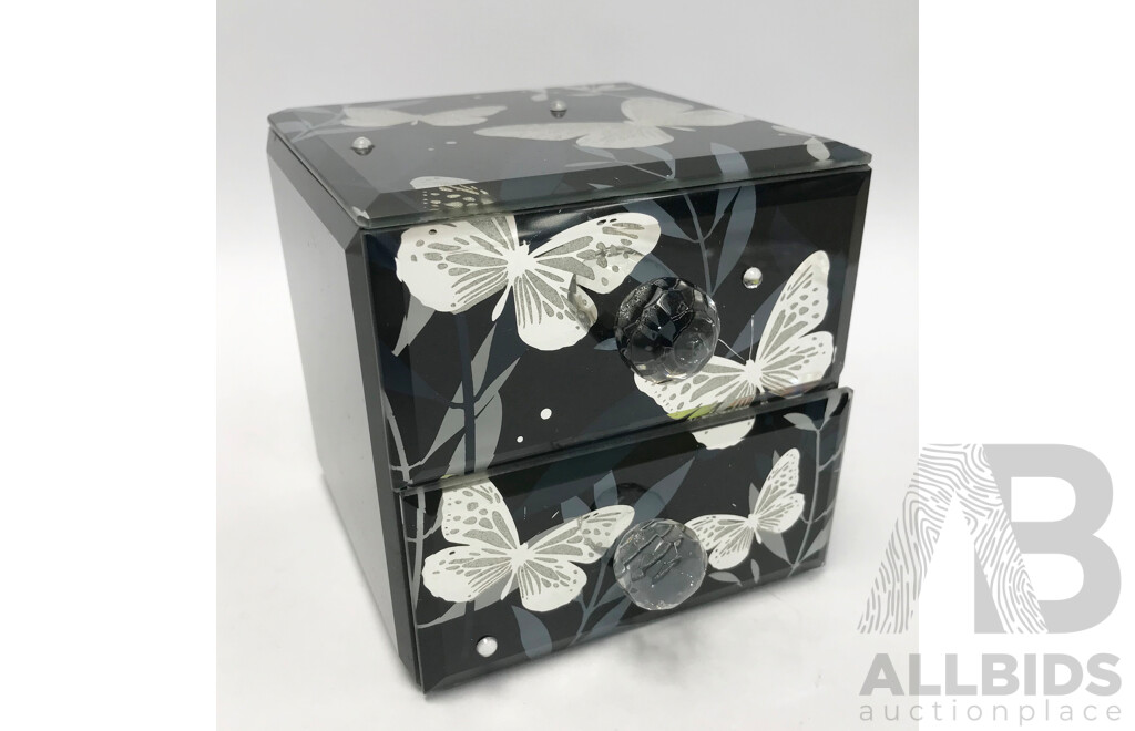 Cube 2-Drawer Jewellery Container