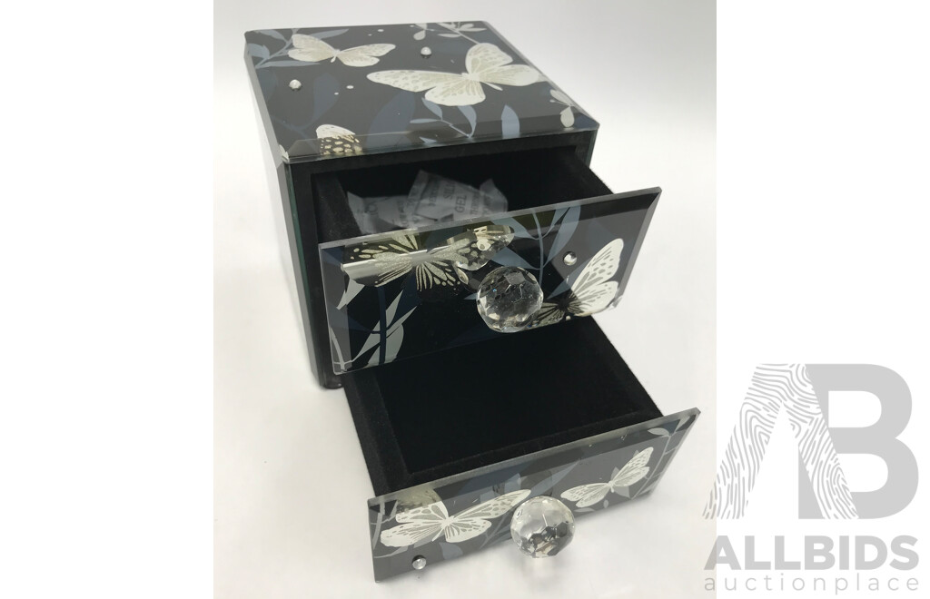 Cube 2-Drawer Jewellery Container