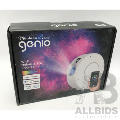 Mirabella Genio Wi-Fi Nebula & Star Projector