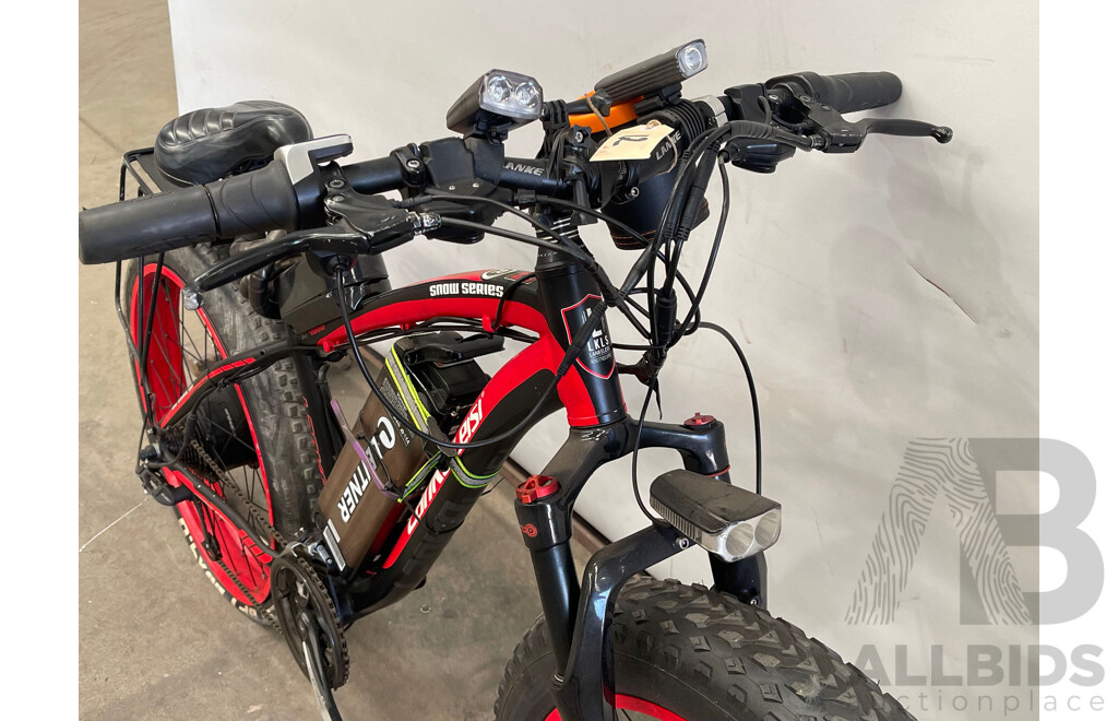 Lankeleise Snow Series Electric Mountain Bike