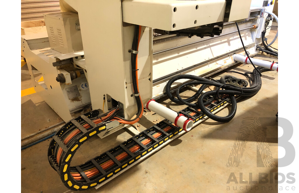 SCM Pratix 48 NST Nesting Computer Controlled CNC Routing System Table Router