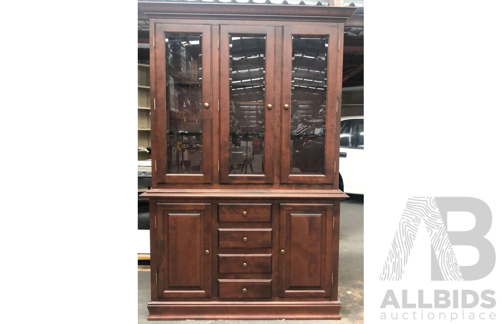 Dine-Art Furniture Buffet and Hutch