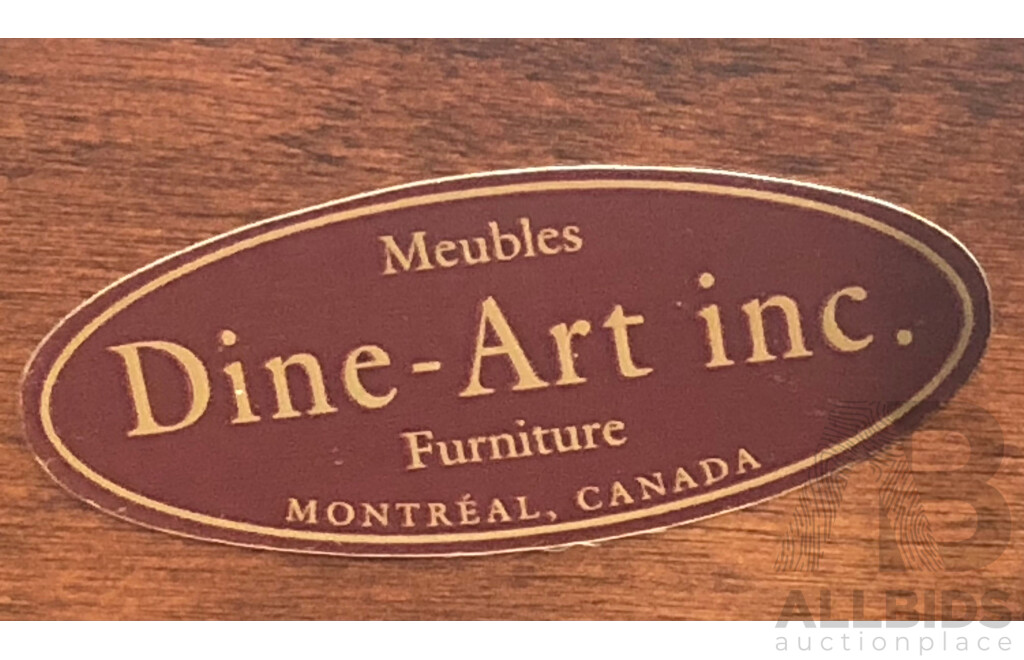 Dine-Art Furniture Buffet and Hutch