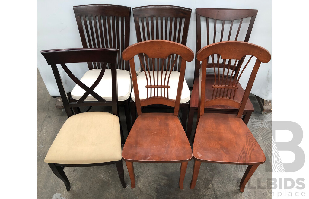 Selection of Six Dining Chairs