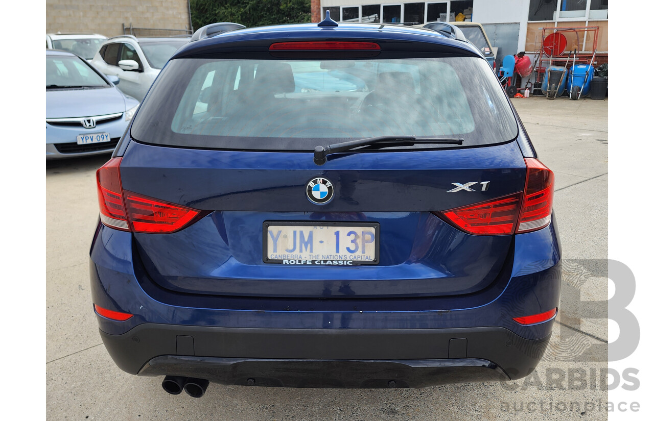 5/2013 Bmw X1 Sdrive 20i E84 MY13 4d Wagon Blue 2.0L