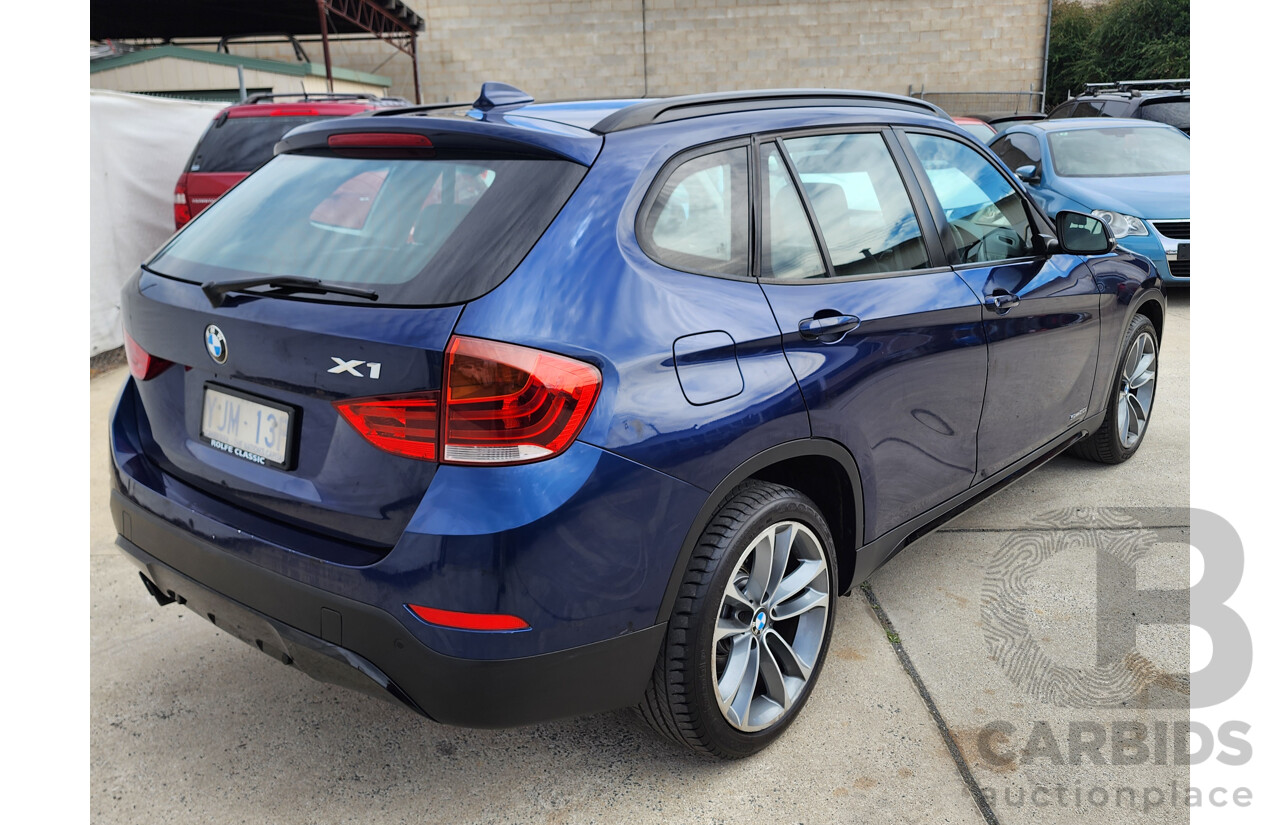 5/2013 Bmw X1 Sdrive 20i E84 MY13 4d Wagon Blue 2.0L