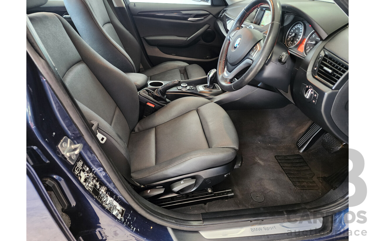 5/2013 Bmw X1 Sdrive 20i E84 MY13 4d Wagon Blue 2.0L