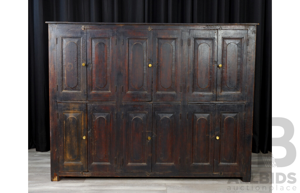 Indian Hardwood Rustic Parlour Cabinet