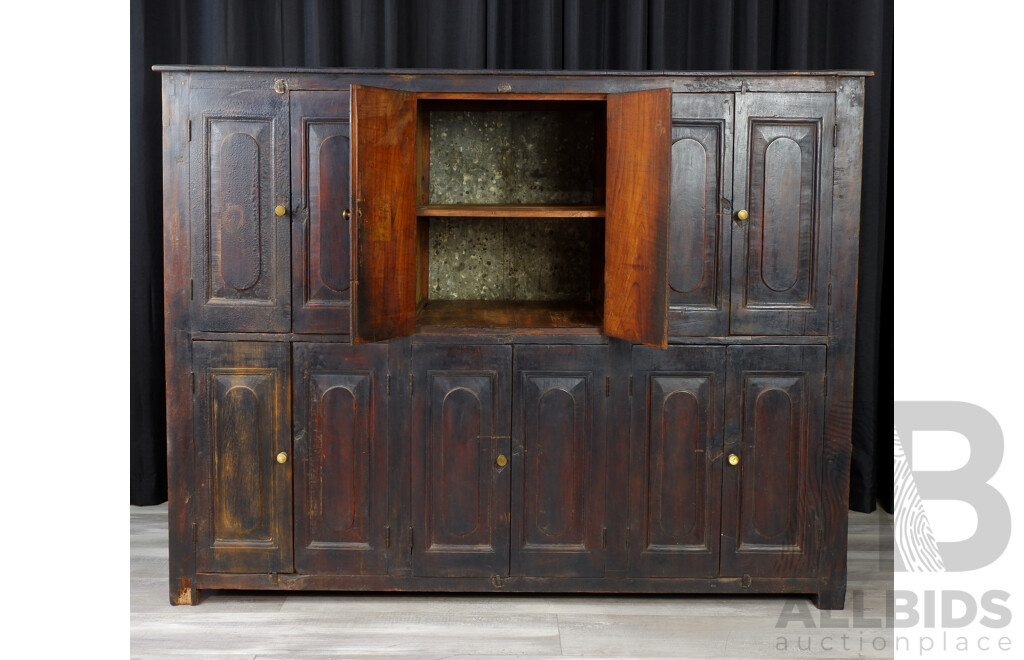 Indian Hardwood Rustic Parlour Cabinet