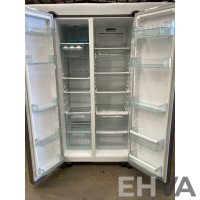 Westinghouse WSE6100SF 608 Side-by-Side Fridge-Freezer