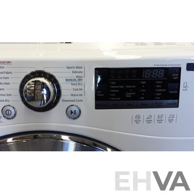 LG Sensor Dry 8kg Front Loader Condenser Clothes Dryer