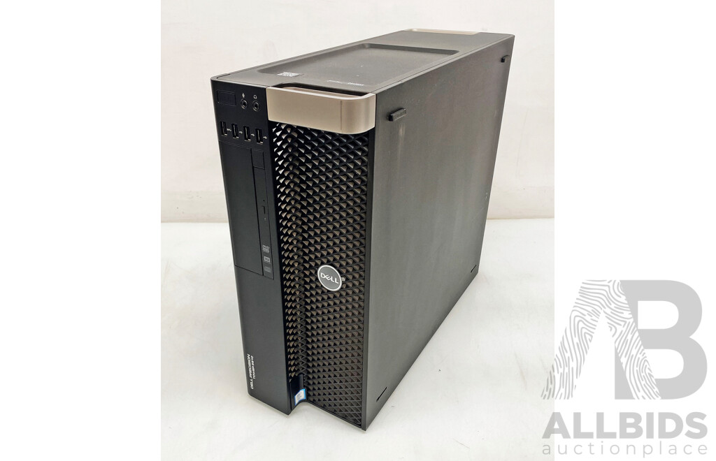 Dell Precision Tower 5810 Intel Xeon (E5-1620 V3) 3.50GHz-3.60GHz 4-Core CPU Workstation W/ NVIDIA Quadro 4000